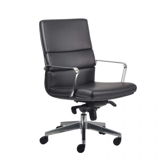 Director | Medium back ergonomic executive chair with arms aluminium base