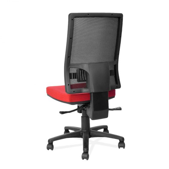 Leo Mesh | high back ergonomic task chair rear view