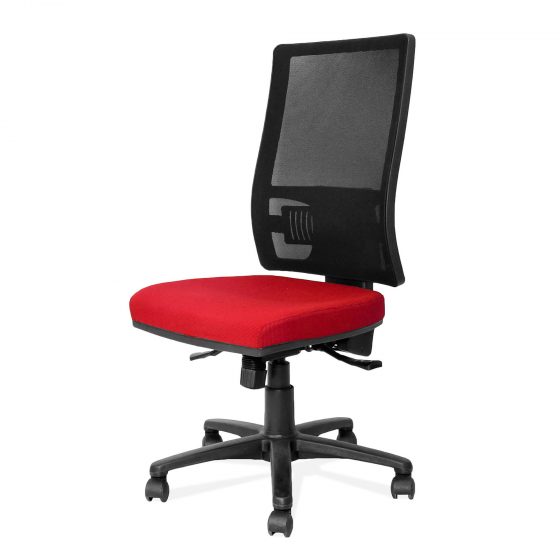 Leo Mesh | high back ergonomic task chair side view