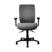 Ellin | High back ergonomic task chair quilt stitch galaxy seat