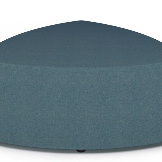 Pebble ottoman 1200 education seating commercial furniture