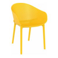 Commercial Furniture Products, Sky Chair front side low hospitality outdoor furniture