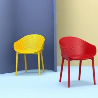 Sky chair red yellow outdoor hospitality furniture
