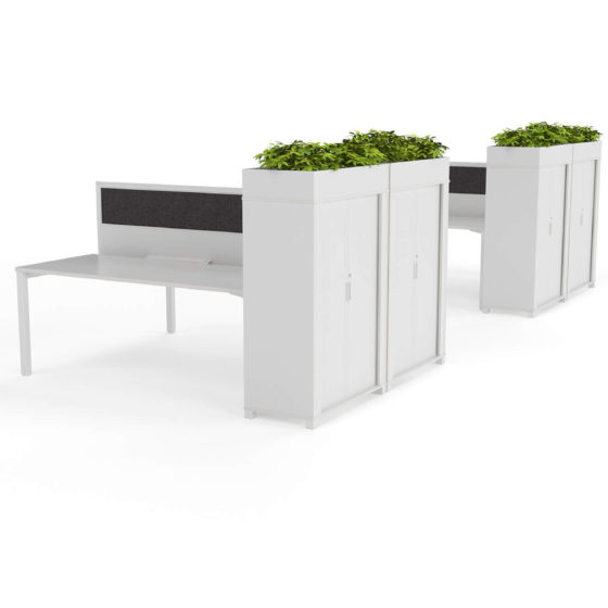 Axis desk studio screen tambour planter box olg