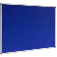 Visionchart blue pinboards standard frame