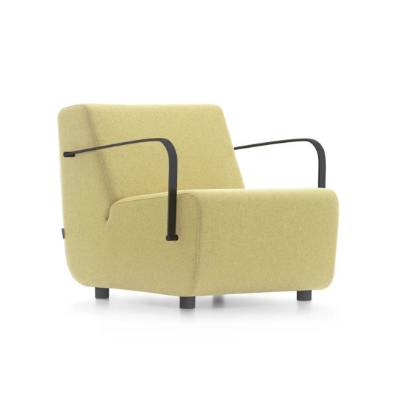 Aura single seater sofa with arms collaborative