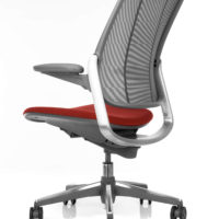 Humanscale Diffrient Smart chair red