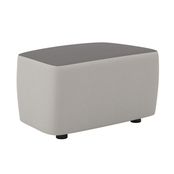 Mr Jones ottoman commercial furniture soft seating two tone