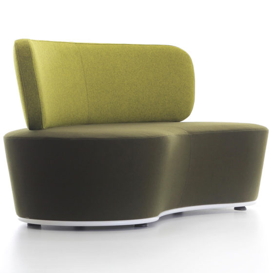 Pinto sofa fully upholstered double seater merky