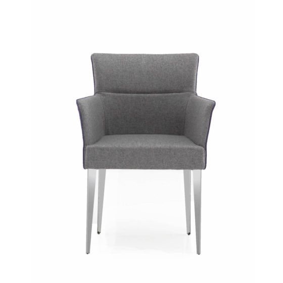 adele armchair steel frame