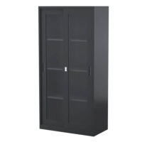 Ficus Glass Sliding Cabinet