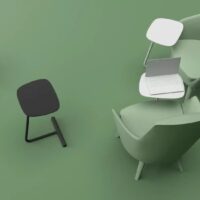 Keily Laptop Table