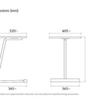 Keily Laptop Table